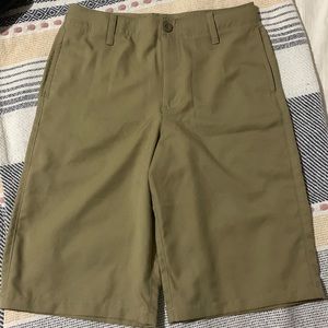 Boys under armour golf shorts